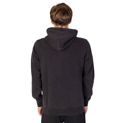 Black Cotton Hoodie