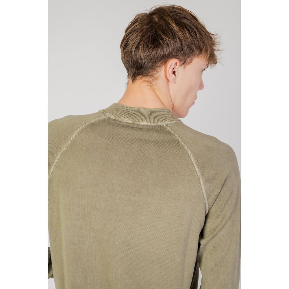 Green Cotton Sweatshirt