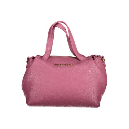 Pink Polyethylene Women Handbag