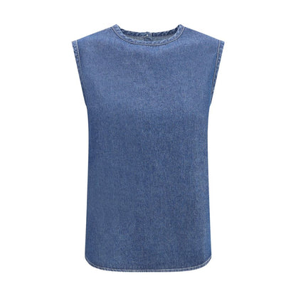 Blue Cotton Top