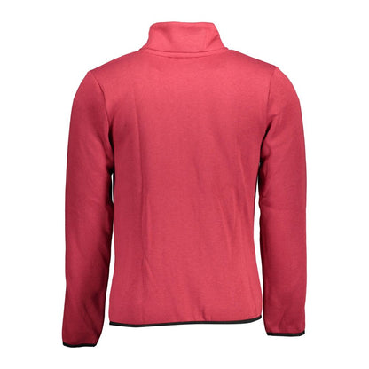 Red Cotton Men Sweater