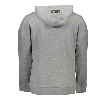 Gray Cotton Men Sweater