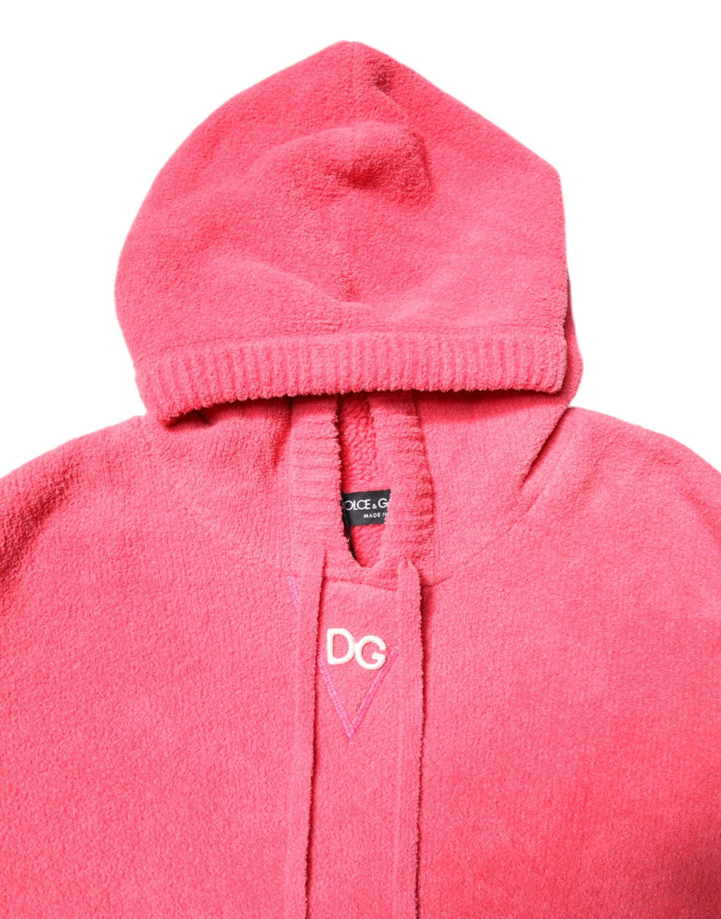 Red Cotton Knit Hooded Men Pullover Sweater
