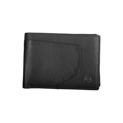 Black Leather Men Wallet