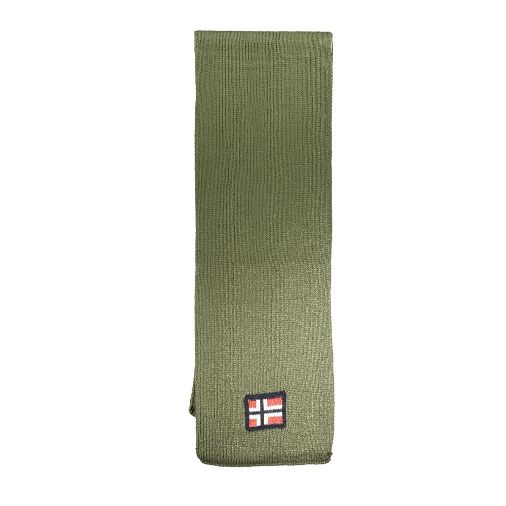 Green Marabou Men Scarf