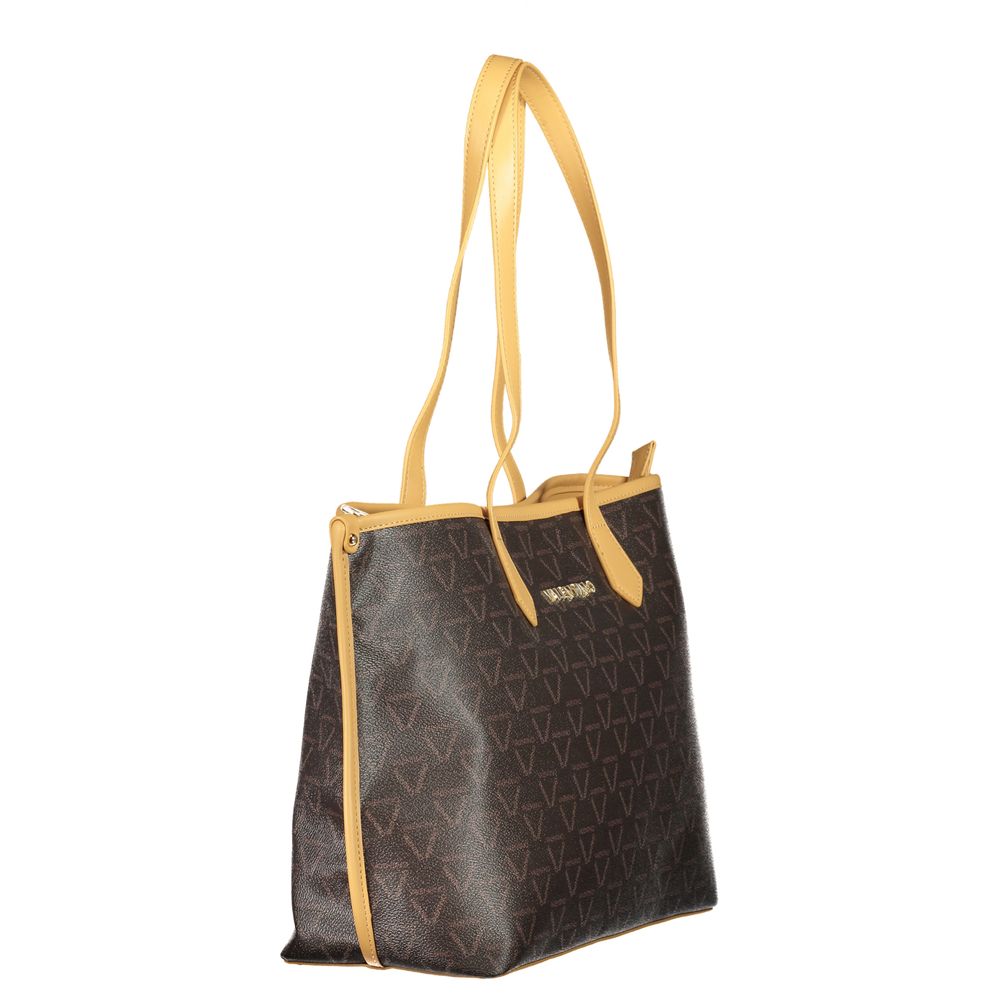 Brown Polyethylene Handbag