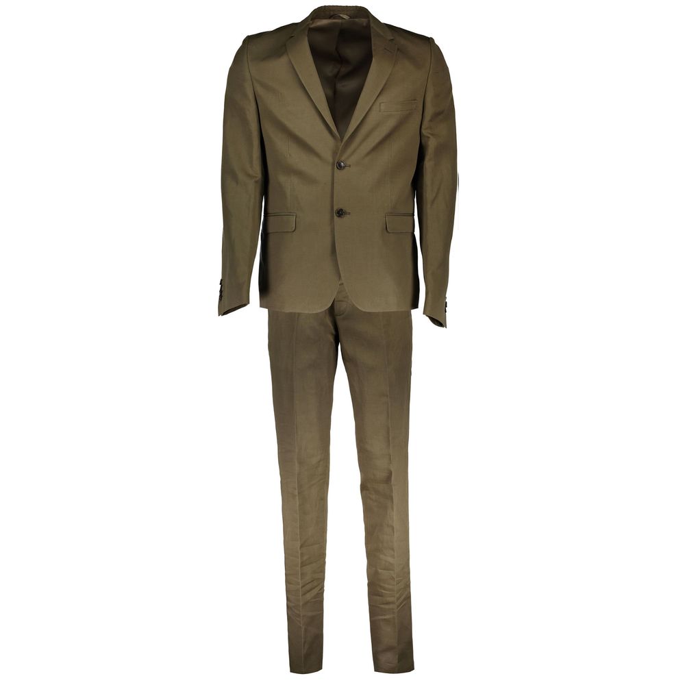 Green Haircalf Men's Suit