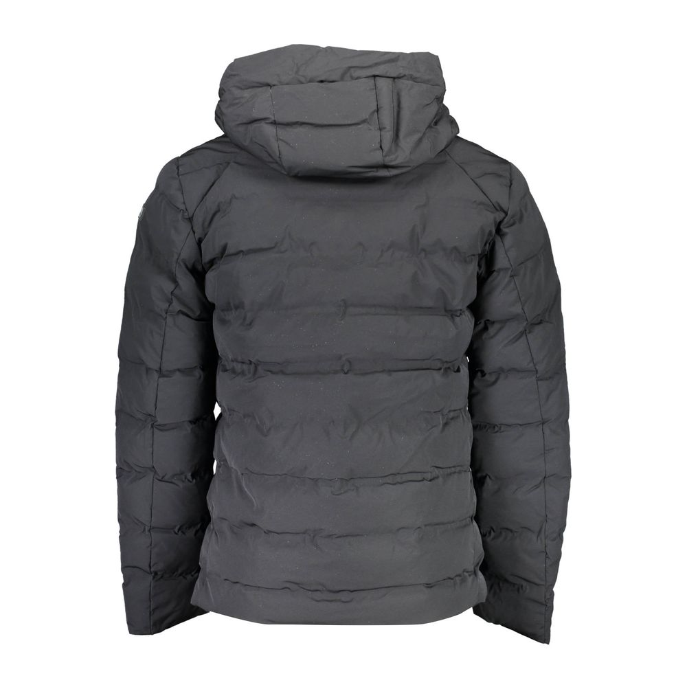 Black Polyamide Men Jacket