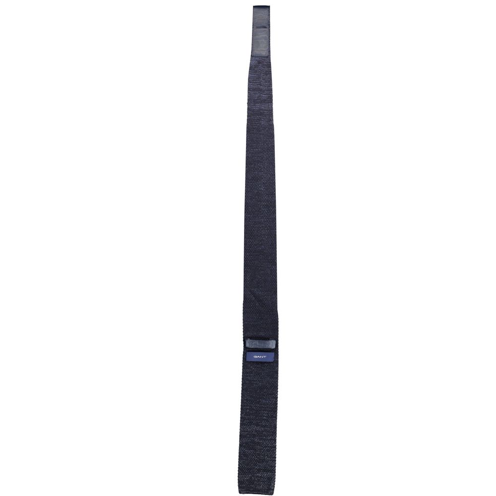Blue Wool Men Tie