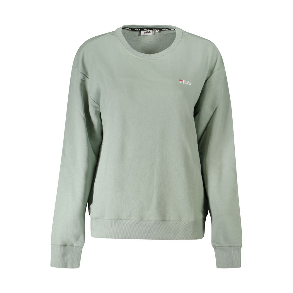 Green Cotton Women Sweater