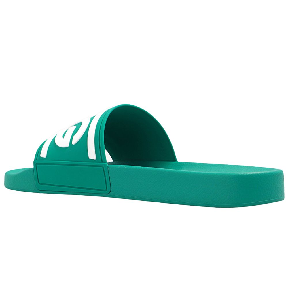 Green Cotton Sandal