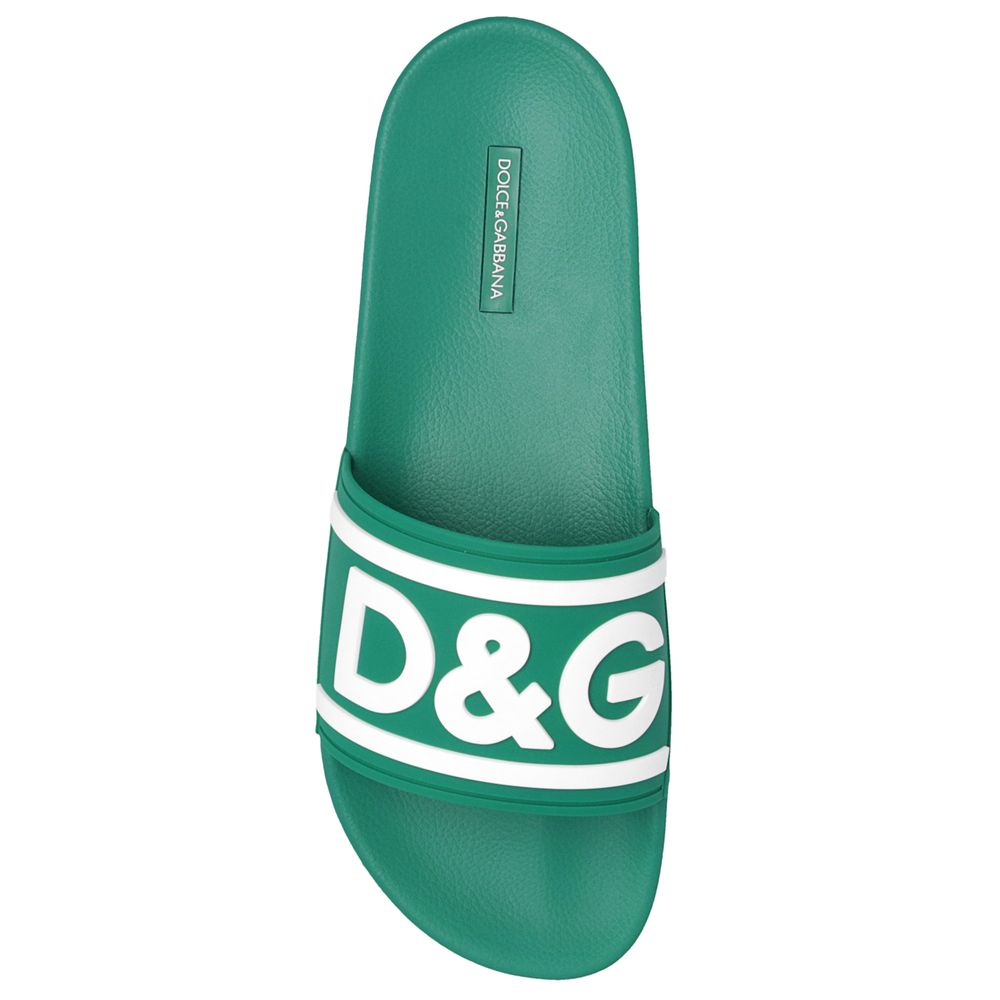 Green Cotton Sandal