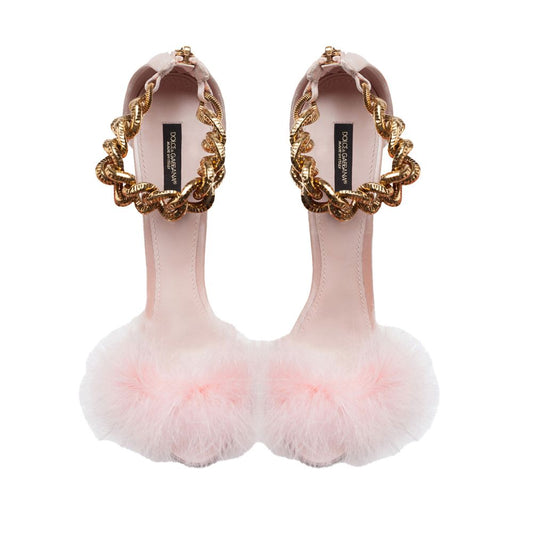 Pink Leather Pump