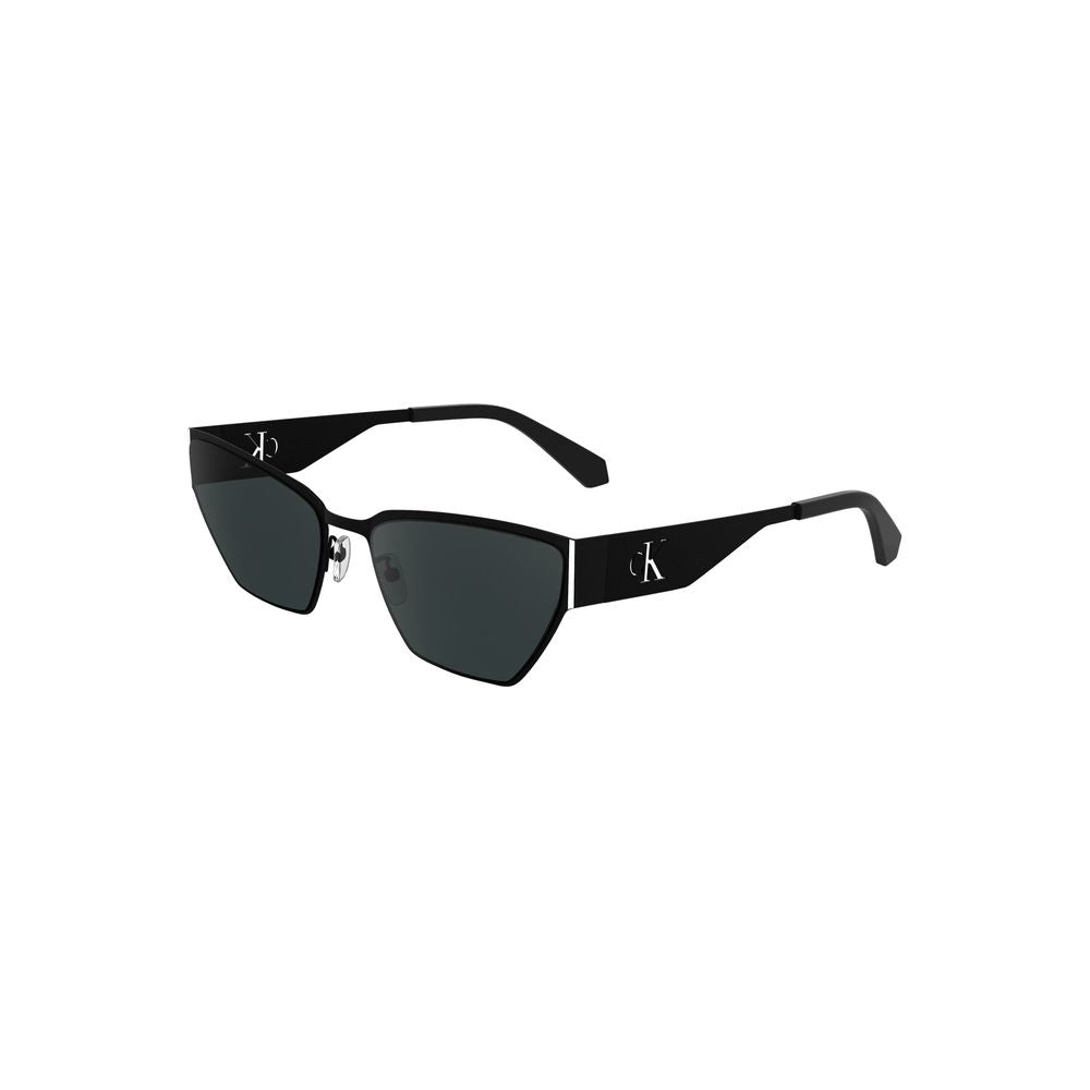 Black Metal Women Sunglasses