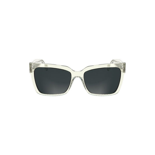 Transparent Plastic Sunglasses