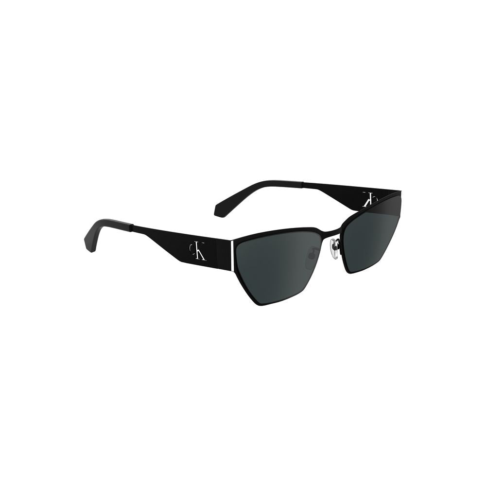 Black Metal Women Sunglasses