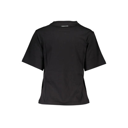 Black Cotton Women Top