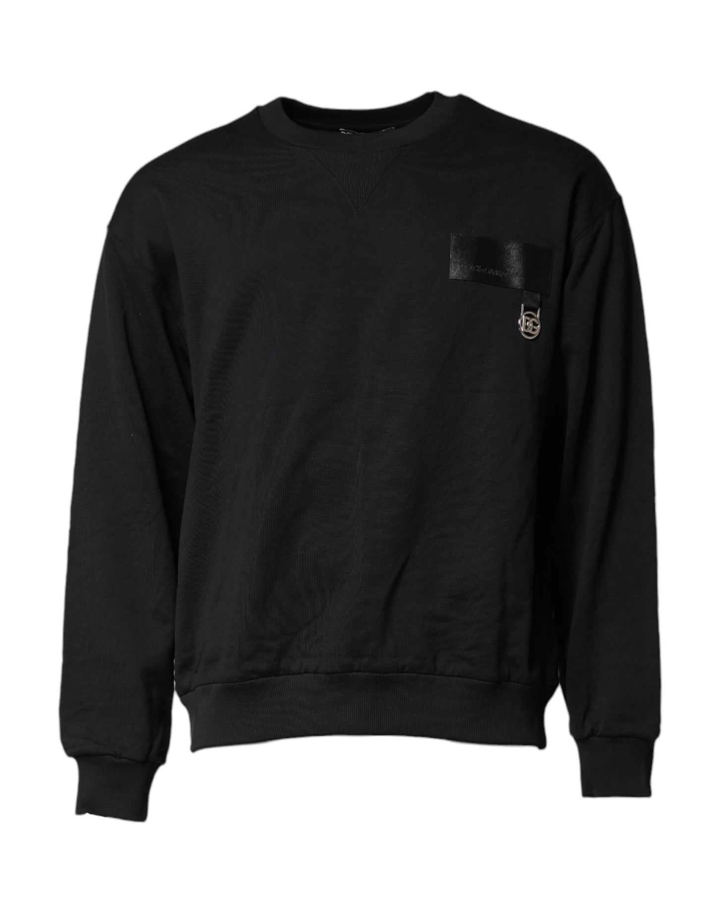 Black DG Logo Crew Neck Sweatshirt Sweater