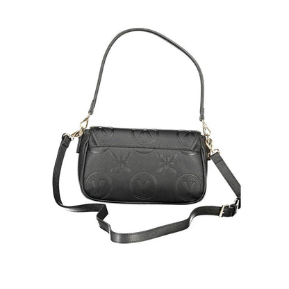 Black Polyethylene Women Handbag
