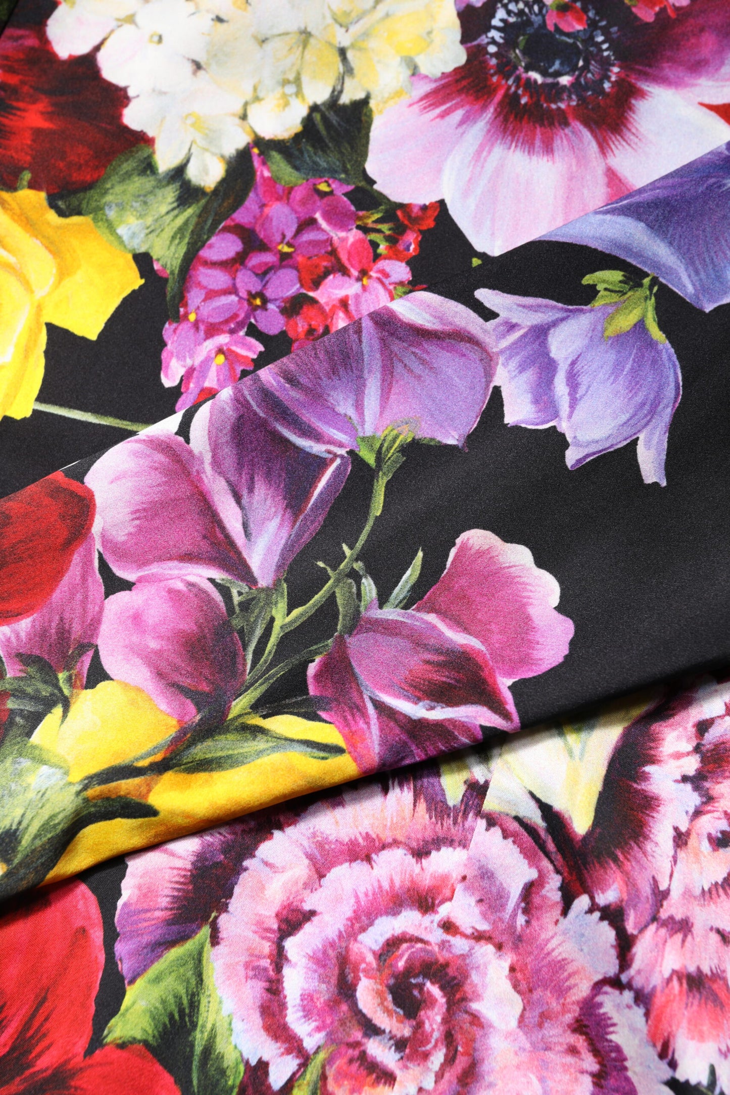 Multicolor Ortensies Long Sleeves Blouse Top