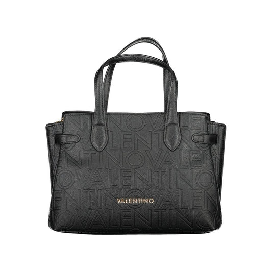 Nero Polyurethane Women Handbag