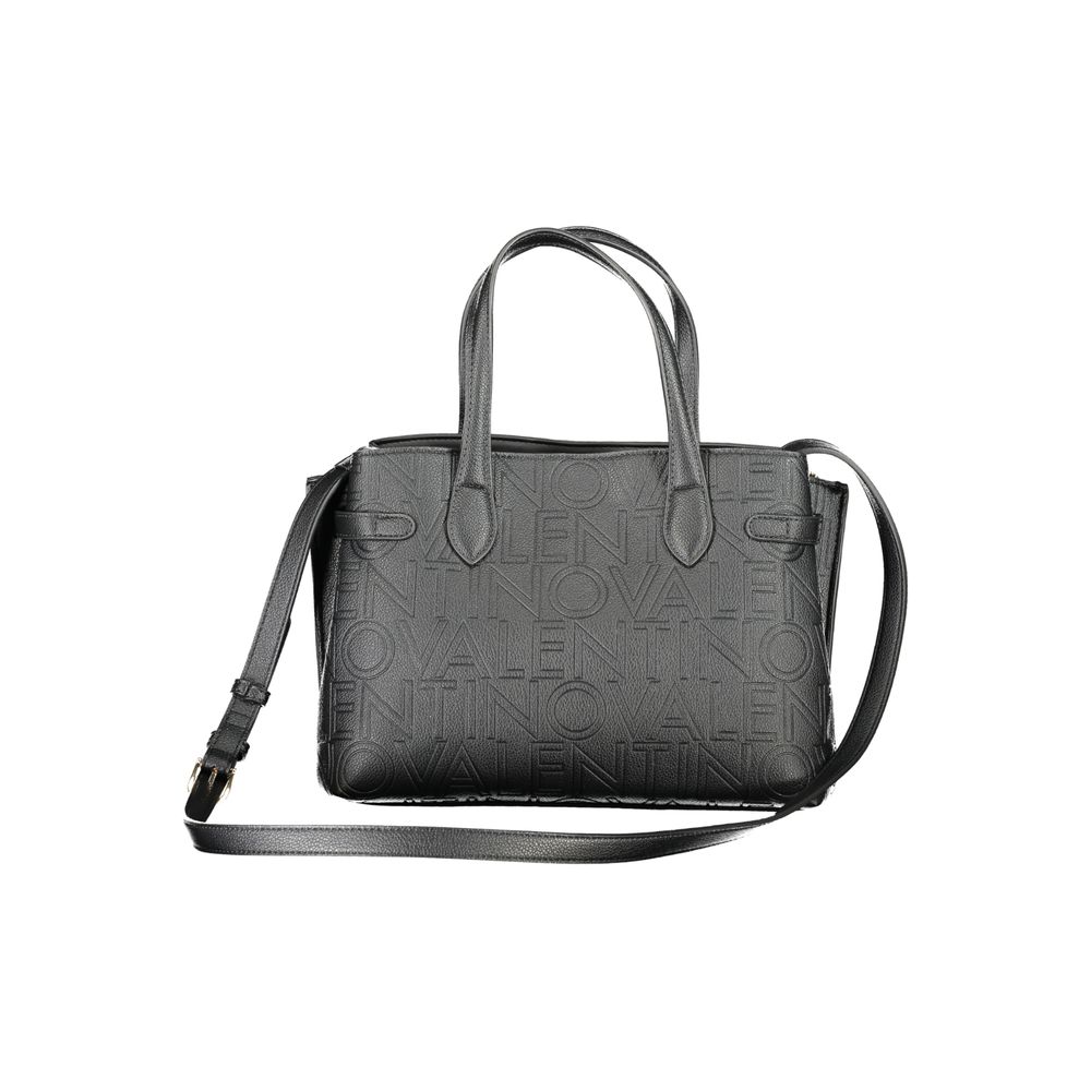 Nero Polyurethane Women Handbag