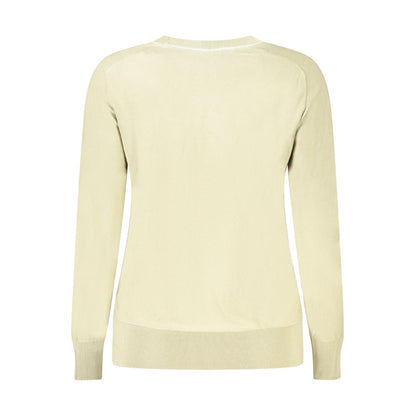 Green Cotton Women Sweater