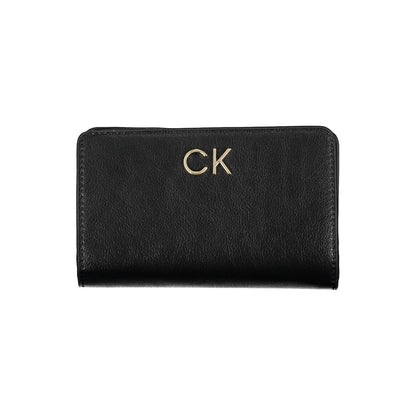 Black Polyethylene Women Wallet