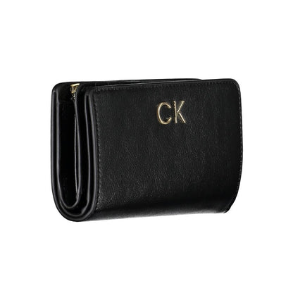 Black Polyethylene Women Wallet
