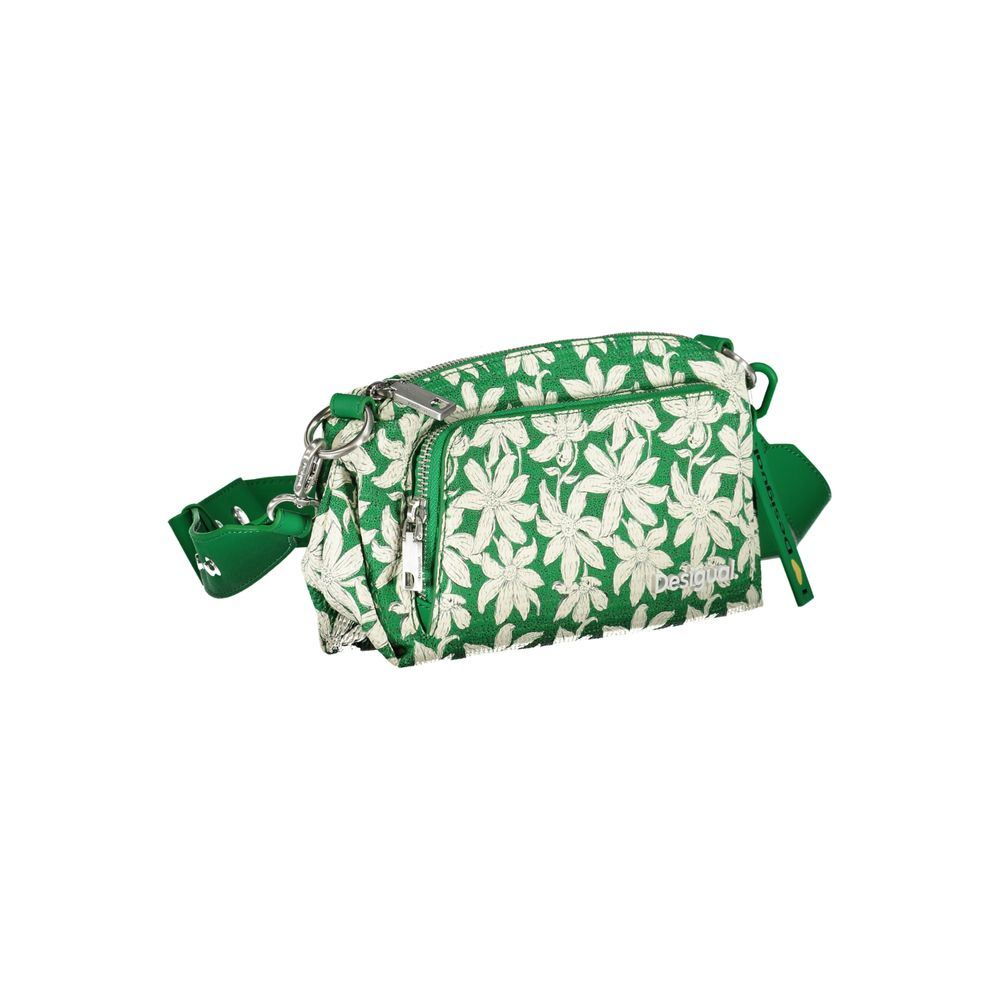 Verde Polyurethane Woman Shoulder Bag