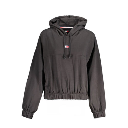 Black Cotton Women Sweater