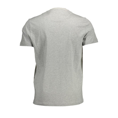Brown Cotton Men T-Shirt