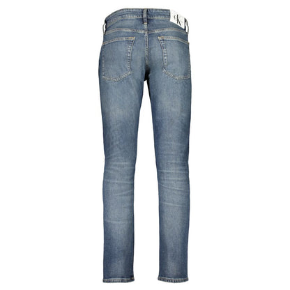 Blue Cotton Men Jeans