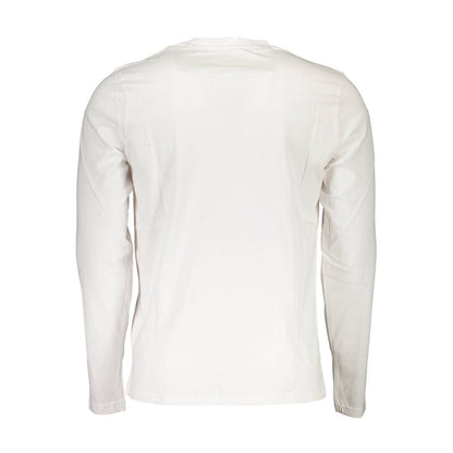 White Cotton Men T-Shirt