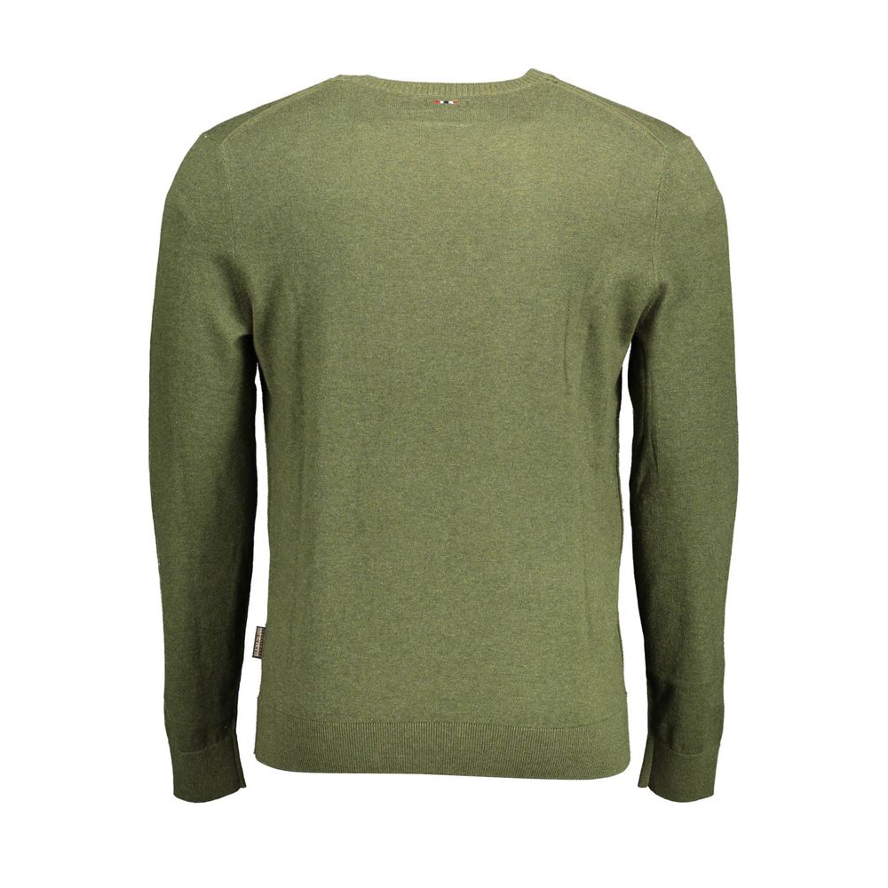 Green Cotton Sweater