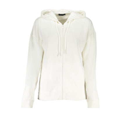 White Cotton Women Sweater
