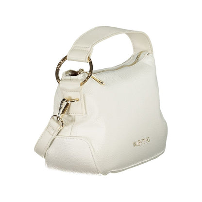 White Polyethylene Women Handbag