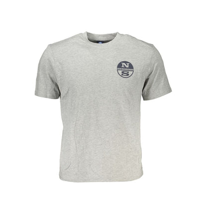 Brown Cotton Men T-Shirt