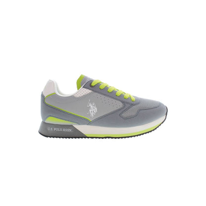 Brown Polyester Men Sneaker