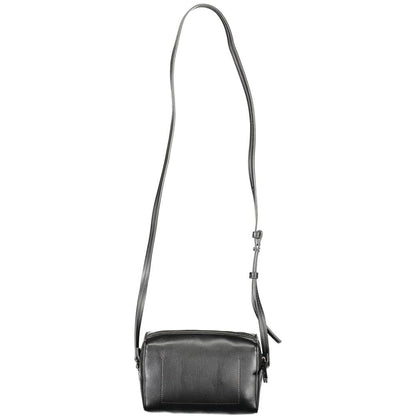 Nero Poliuretano Donna Shoulder Bag