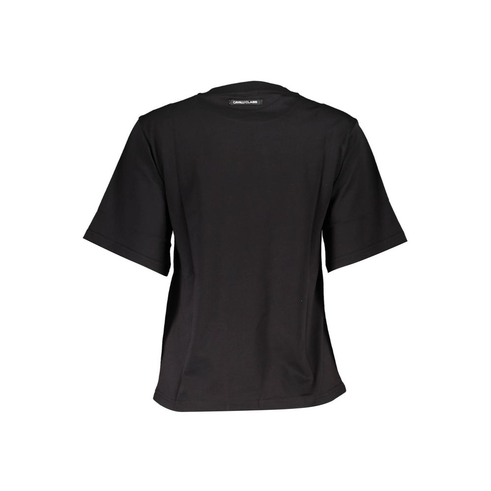 Black Cotton T-Shirt