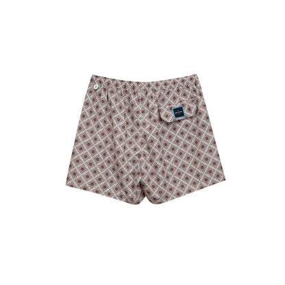 Pink Polyester Swim Short