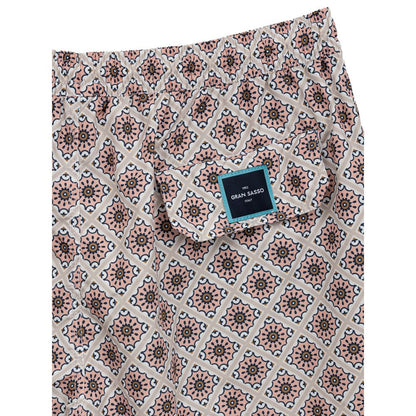 Pink Polyester Swim Short