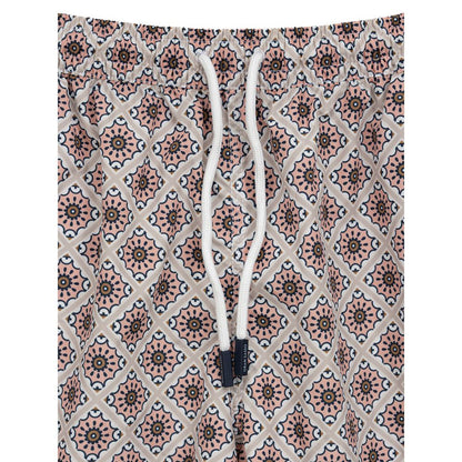 Pink Polyester Swim Short