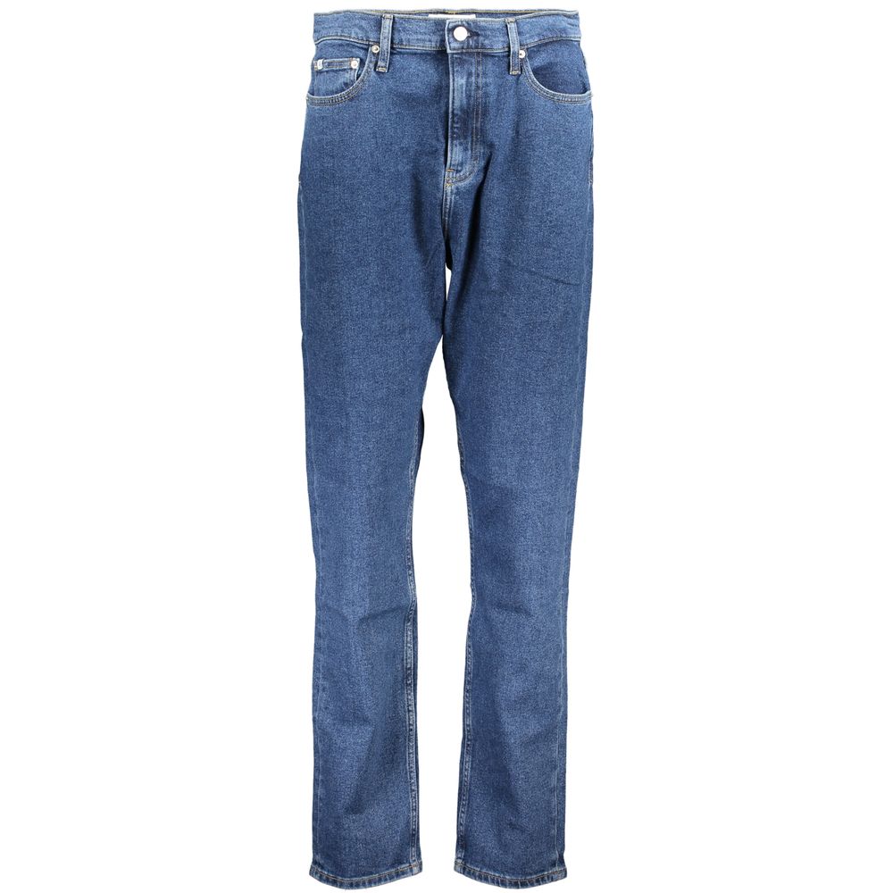 Blue Cotton Jeans Denim