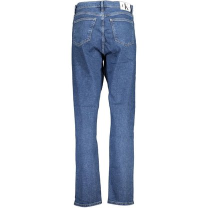 Blue Cotton Jeans Denim