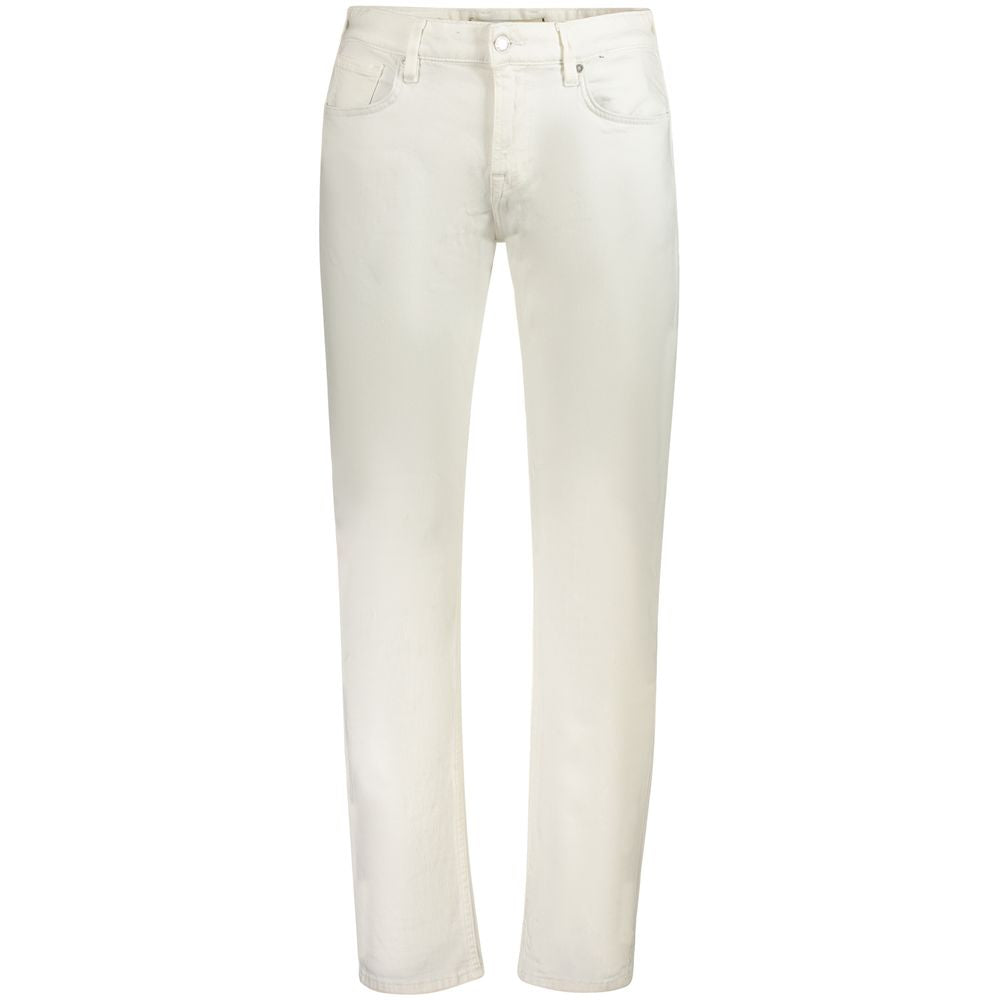 White Cotton Jeans Denim