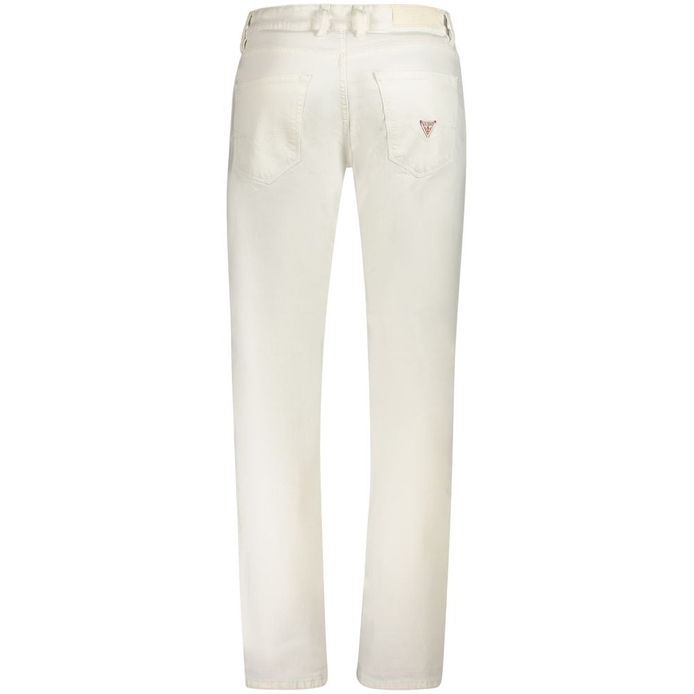 White Cotton Jeans Denim