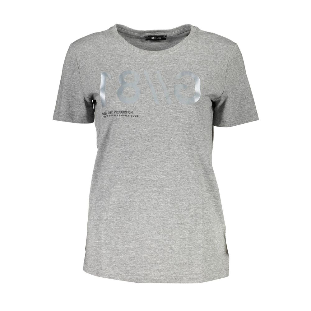 Gray Cotton T-Shirt