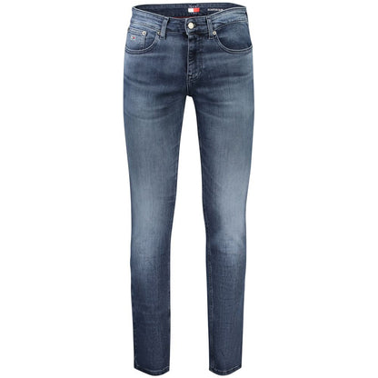Blue Cotton Jeans Denim